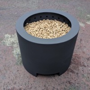 Cremadors de biomassa, rodons i quadrats